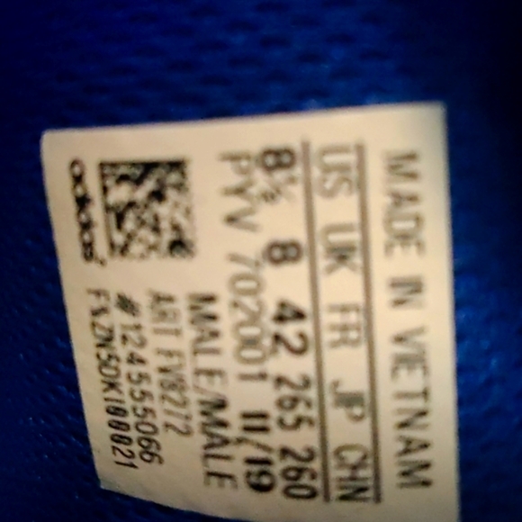 Men's size 8/1-2. Adidas - Picture 2 of 8